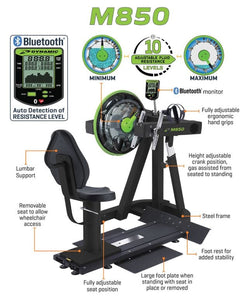 Best Choice Fitness Recumbent Bike/UBE M850 UBE (Black Finish) 4895147803944 M850 UBE (Black Finish)