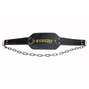 Grizzly Fitness Leather Dip, Pull Up and Chin Up Belt Strength and conditioning Grizzly Fitness 