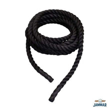 Load image into Gallery viewer, Jammar Poly Dacron Battle Ropes in 30, 40 and 50 ft lengths Strength and conditioning Jammar Mfg. 