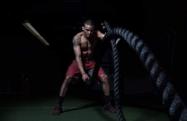 Jammar Polyethylene Battle Ropes in 30, 40 and 50 ft lengths Strength and conditioning Jammar Mfg. 