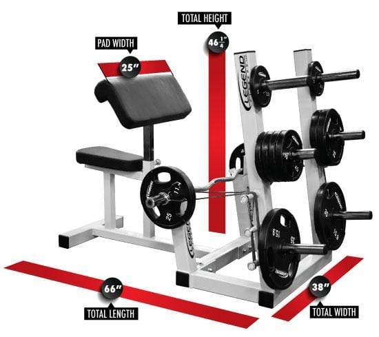 Legend Fitness Ultimate Preacher Curl Benches Legend Fitness 