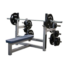 Load image into Gallery viewer, Legend Fitness Olympic Flat Bench with Plate Storage Strength and conditioning Legend Fitness 