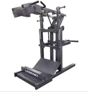 Legend Squat Machine with Calf Blaster Strength and conditioning Legend Fitness 
