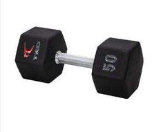 Load image into Gallery viewer, TKO 5-50lb TPU Hex Dumbbell Set Barbbells TKO Strength and Performance 